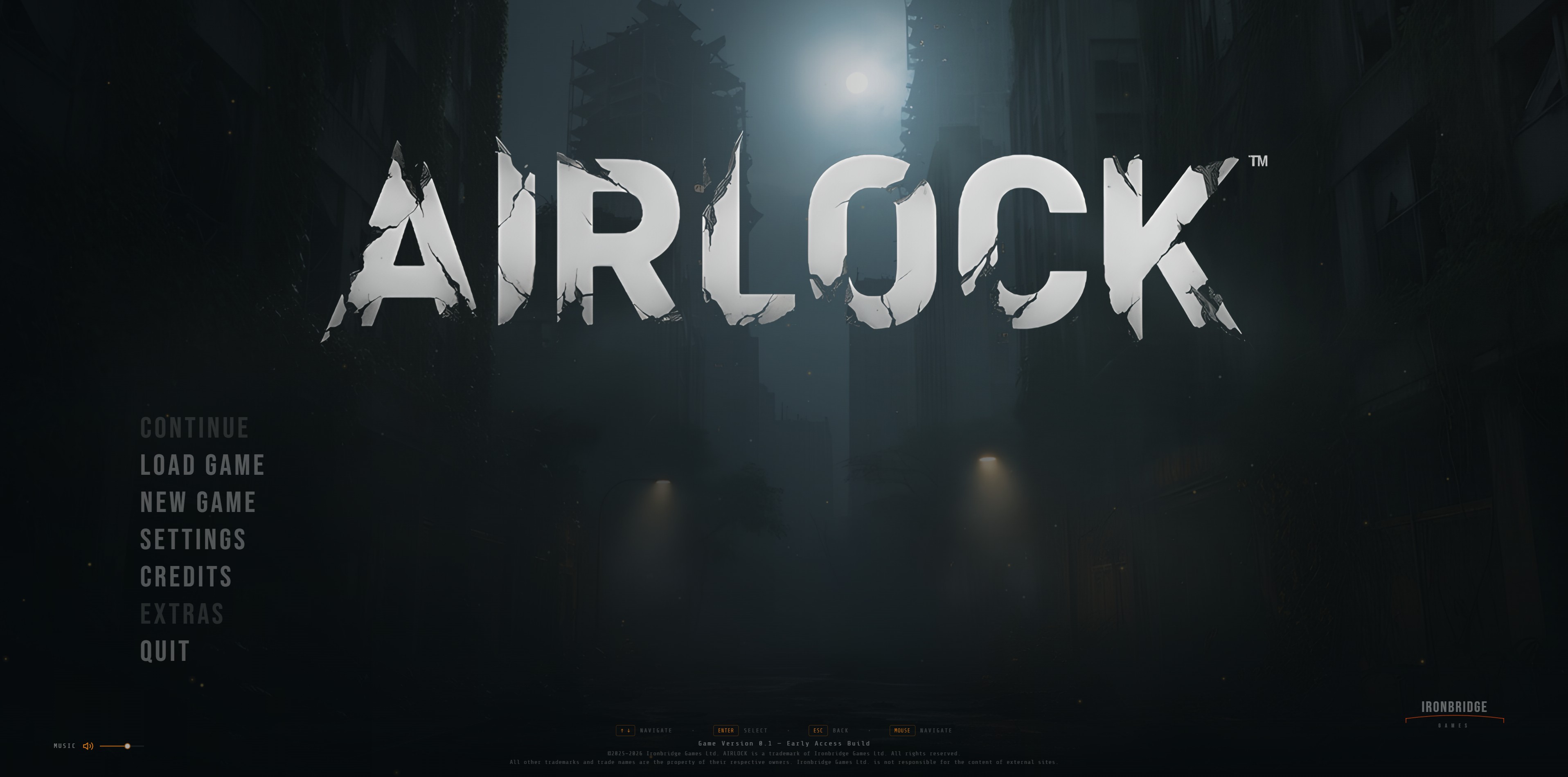 Main Menu UI