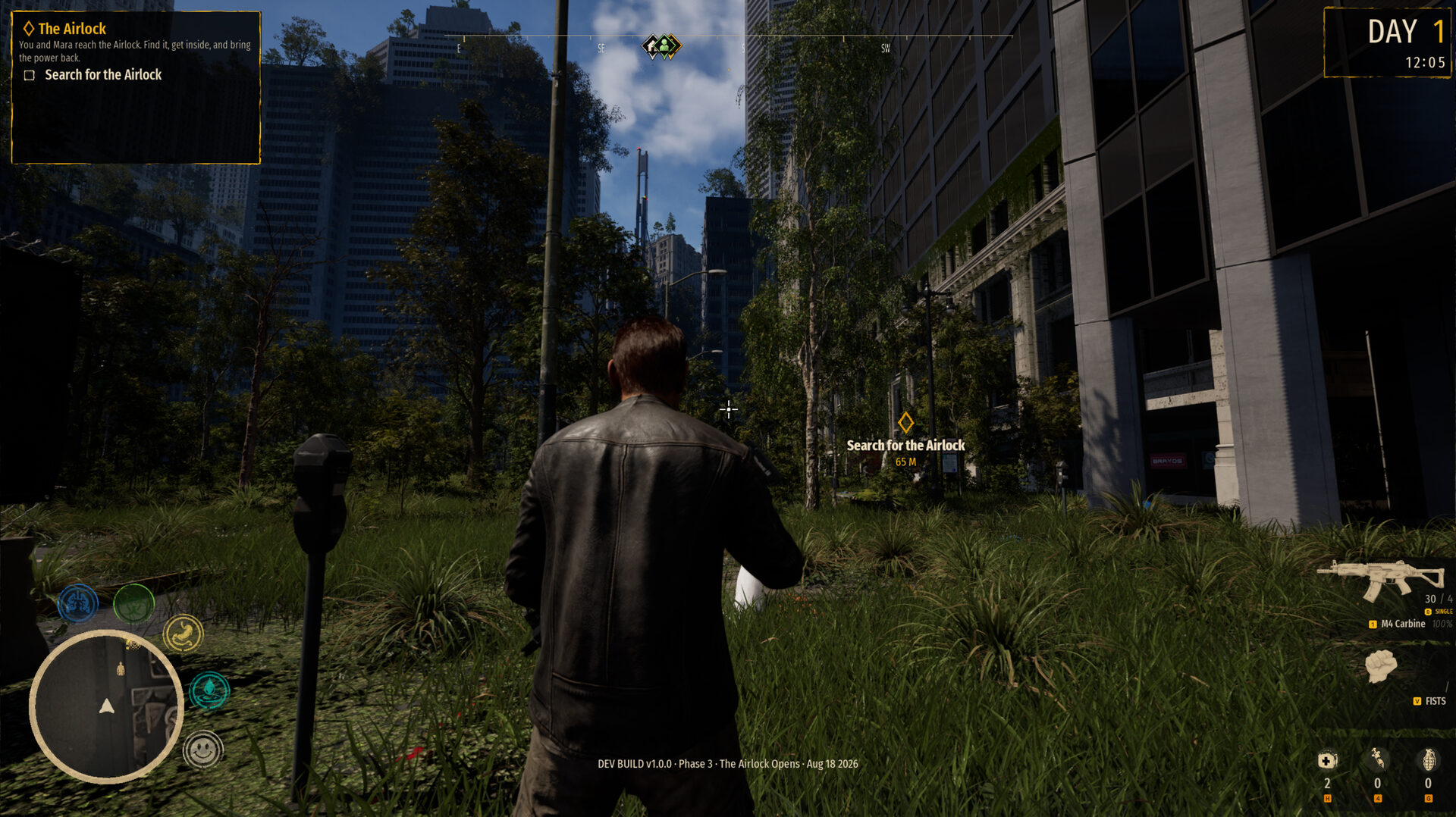 The overgrown city